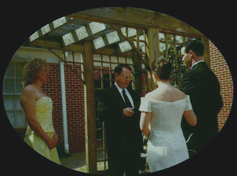 We have just exchanged rings.